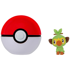 Pokémon Clip 'N' Go - Grookey + Poké Ball