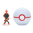 Pokémon Clip 'N' Go - Charcadet + Premier Ball 2