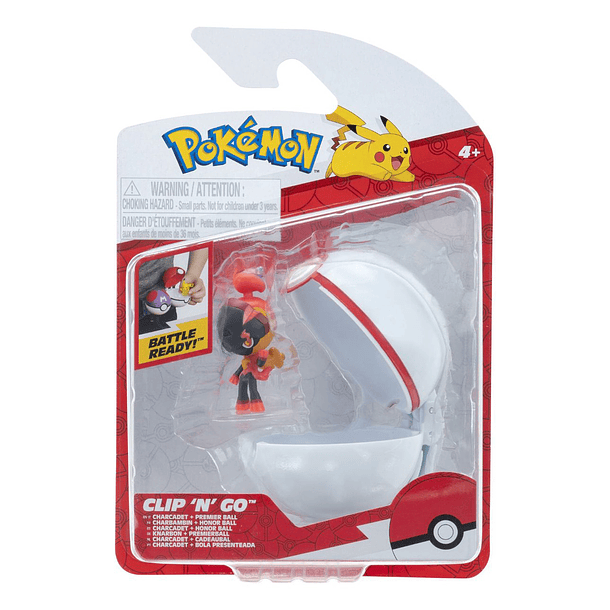Pokémon Clip 'N' Go - Charcadet + Premier Ball 1