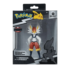 Pokémon Select Trainer Team Series - Figura Articulada Cinderace