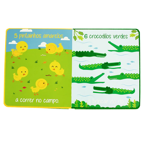 Contar e Colorir com Feltro 2