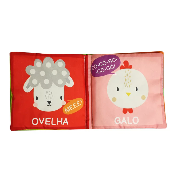 O meu livro de pano - Os Animais 2