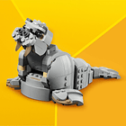 Animais Selvagens: Rinoceronte Majestoso com Aves 7