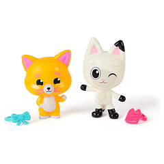 Gabby's Dollhouse The Movie - Pack Figuras Pandy Paws & Chumsley