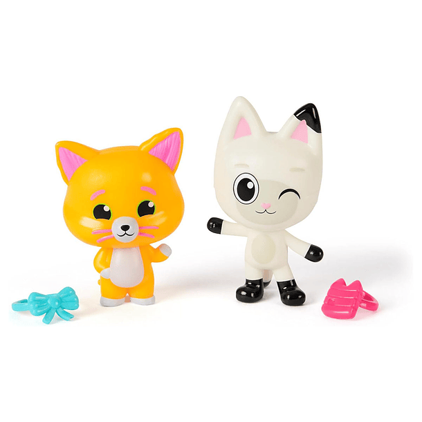 Gabby's Dollhouse The Movie - Pack Figuras Pandy Paws & Chumsley 2