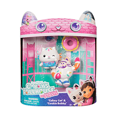 Gabby's Dollhouse The Movie - Pack Figuras Cakey Cat & Cookie Bobby