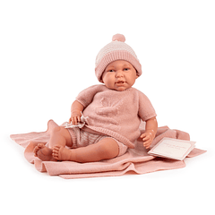 Boneca Reborn Daniela com Mantinha