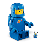 Minifigura de Tamanho Aumentado de Astronauta Azul 3