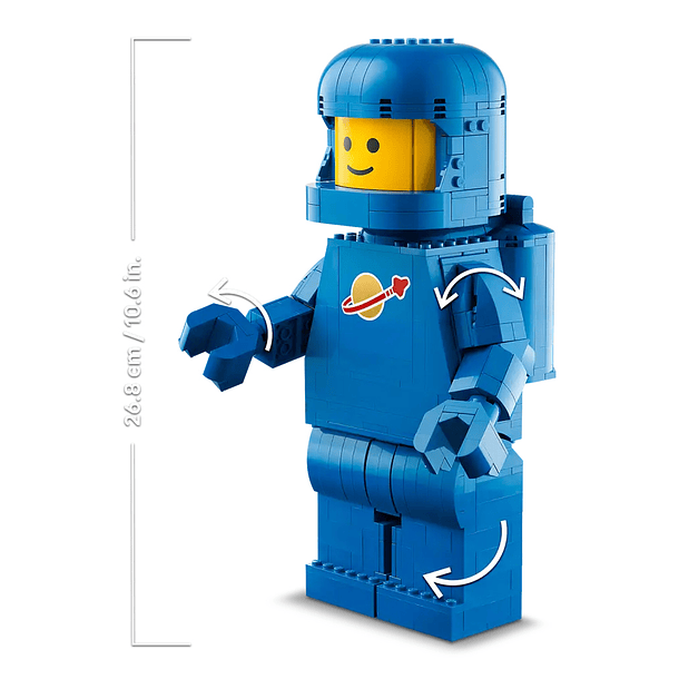 Minifigura de Tamanho Aumentado de Astronauta Azul 5