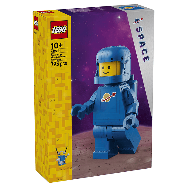 Minifigura de Tamanho Aumentado de Astronauta Azul 1