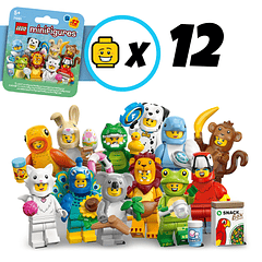 Minifiguras - Série de Animais 28 Completa