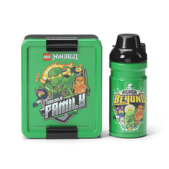 Conjunto de Lancheira Ninjago