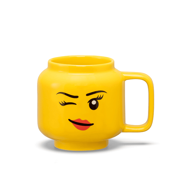 Caneca de Cerâmica Pequena - Winking Girl 2