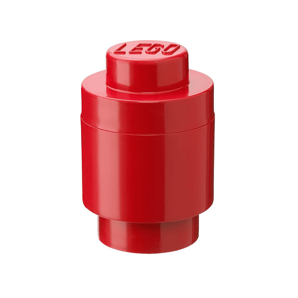 Caixa de Arrumação Redonda 1 Brick - Vermelho 1