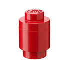 Caixa de Arrumação Redonda 1 Brick - Vermelho 1