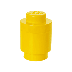 Caixa de Arrumação Redonda 1 Brick - Amarelo