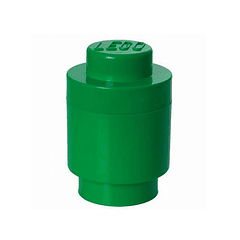 Caixa de Arrumação Redonda 1 Brick - Verde