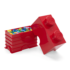 Caixa de Arrumação 2 Brick - Vermelho