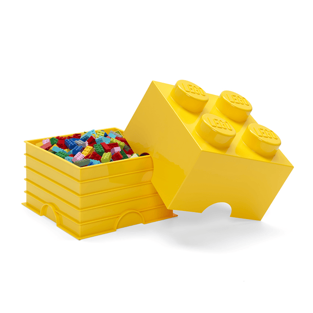Caixa de Arrumação 4 Brick - Amarelo 2