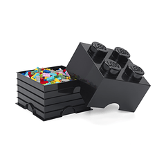 Caixa de Arrumação 4 Brick - Preto