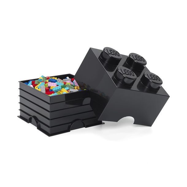 Caixa de Arrumação 4 Brick - Preto 2