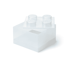 Caixa de Arrumação 4 Brick - Transparente