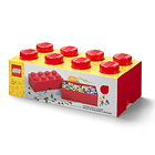 Caixa de Arrumação 8 Brick - Vermelho 1