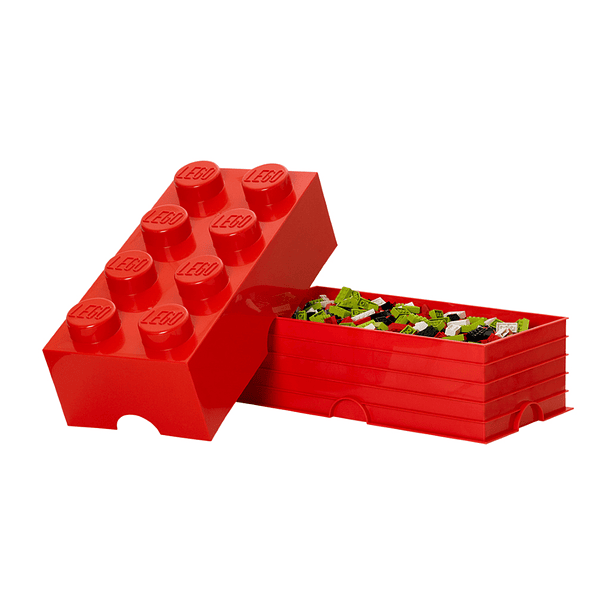 Caixa de Arrumação 8 Brick - Vermelho 3
