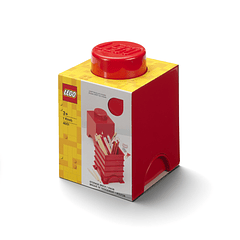 Caixa de Arrumação 1 Brick - Vermelho