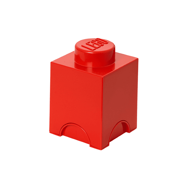 Caixa de Arrumação 1 Brick - Vermelho 2