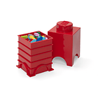 Caixa de Arrumação 1 Brick - Vermelho 3