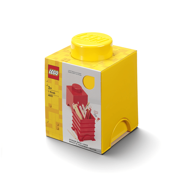 Caixa de Arrumação 1 Brick - Amarelo 1