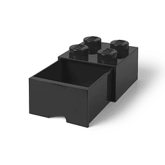 Gaveta de Arrumação 4 Brick - Preto