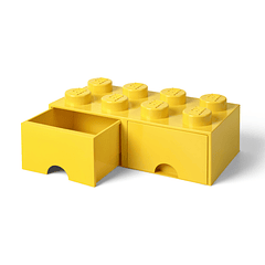 Gavetas de Arrumação 8 Brick - Amarelo