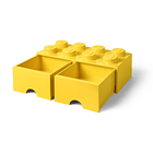 Gavetas de Arrumação 8 Brick - Amarelo 4