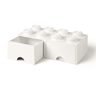 Gavetas de Arrumação 8 Brick - Branco 2