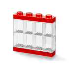 Caixa de Exposição para 8 Minifiguras - Vermelho 2