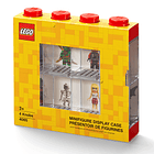 Caixa de Exposição para 8 Minifiguras - Vermelho 1