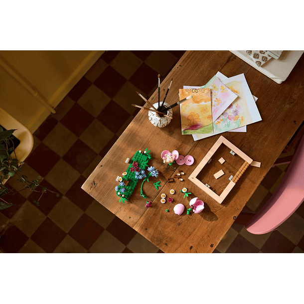 Moldura com Imagem Floral 3