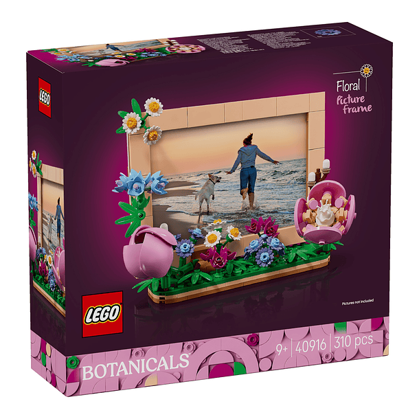 Moldura com Imagem Floral 1