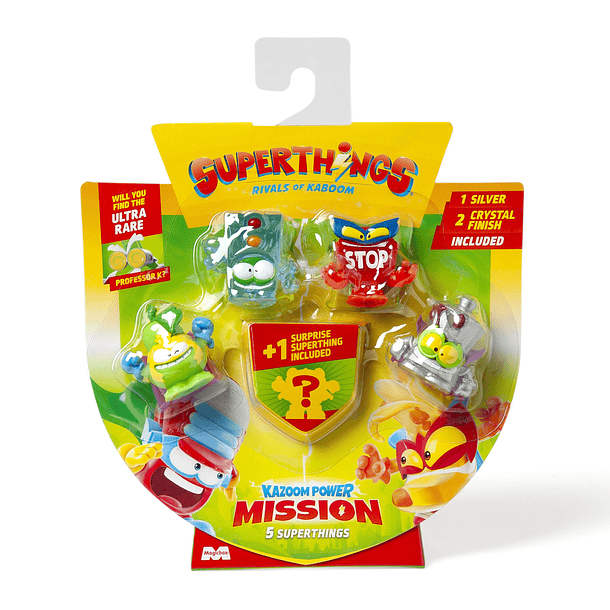 SuperThings Kazoom Power Mission - Pack 5 
