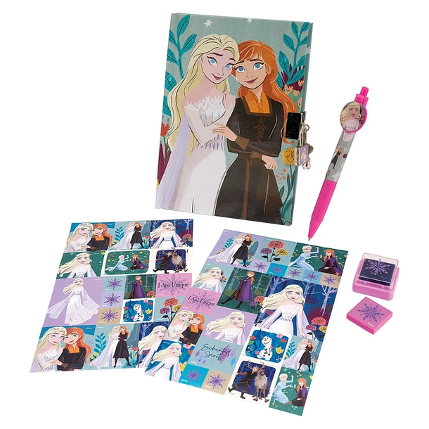 Frozen - Conjunto Agenda Elsa e Anna 2