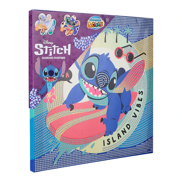 Dimonds & Create - Pinta com Diamantes Stitch 1