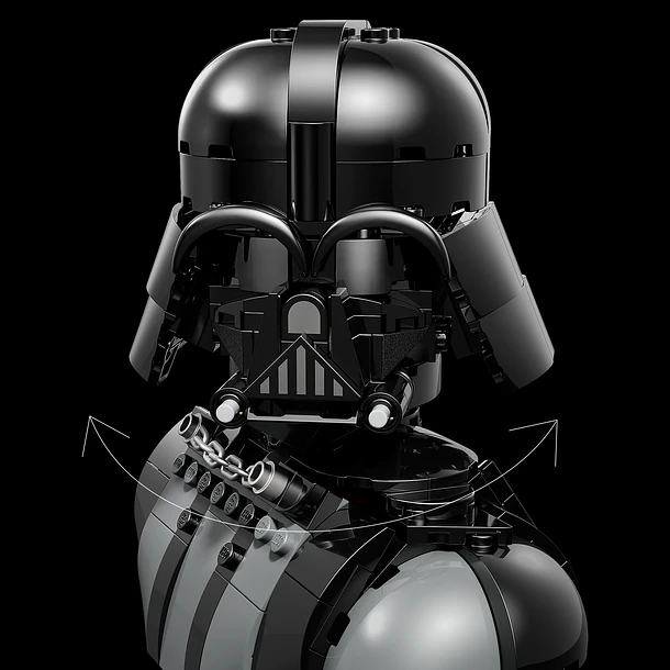 Busto do Darth Vader 4