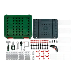 Bosch - Mala e Bancada de Ferramentas + Aparafusadora Ixolino II