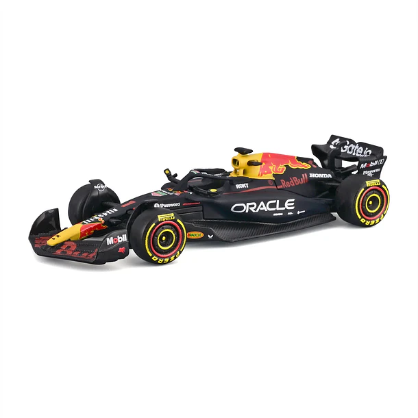 Bburago 1:64 - Formula 1 2025 Red Bull Racing RB21 #1 Max Verstappen 2