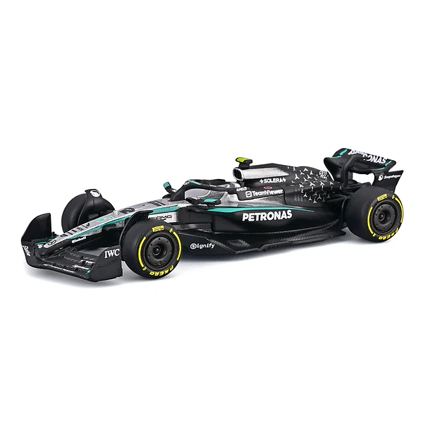 Bburago 1:64 - Formula 1 2025 Mercedes AMG Petronas F1 W16 #12 Kimi Antonelli 2