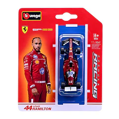 Bburago 1:64 - Formula 1 2025 Ferrari SF-25 #44 Lewis Hamilton