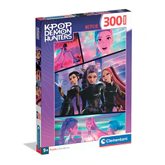 Puzzle Super 300 pçs - K-Pop Demon Hunters