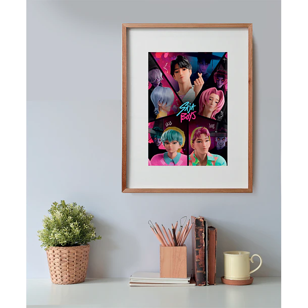 Puzzle 500 pçs - K-Pop Demon Hunters: Saja Boys 3